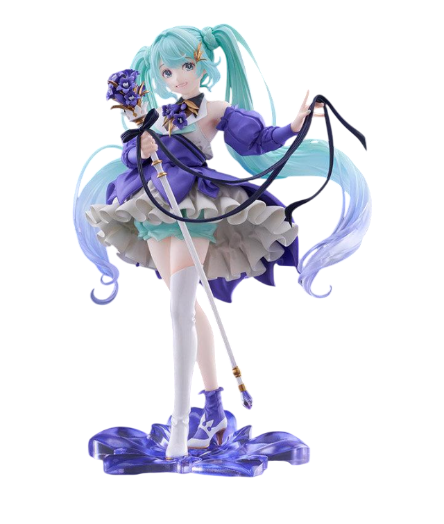 Фигурка аниме Вокалоид Vocaloid Taito Hatsune Miku Birthday 2024 Flower Хацуне Мику День рождения 21 см (2456798282)