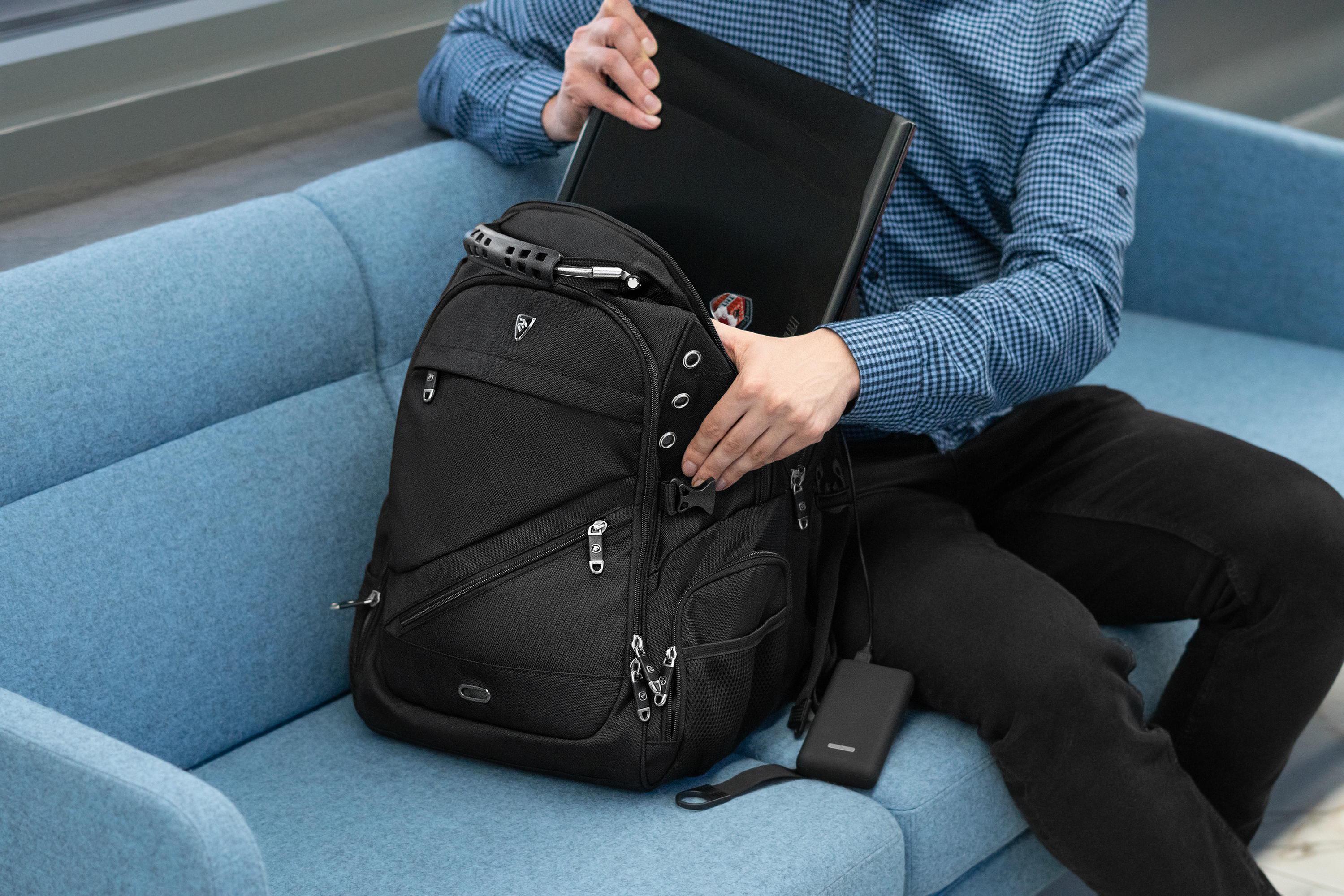 Рюкзак 2E SmartPack 16" Черный (ERC-2E-BPN6316BK) - фото 3