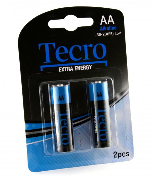 Батарейка лужна AA Tecro Extra Energy Alkaline LR6-2B EE 2 шт. (M0406)