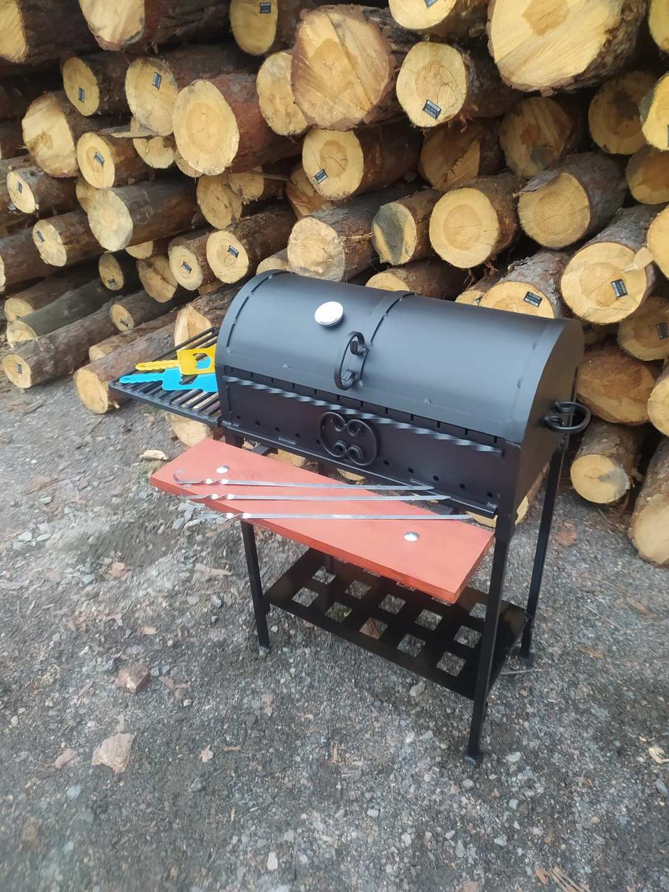 Мангал-барбекю дачний сталь 4 мм на 12 шампурів (1785687424) - фото 12 Мангал-барбекю дачний сталь 4 мм на 12 шампурів (1785687424) - фото 12