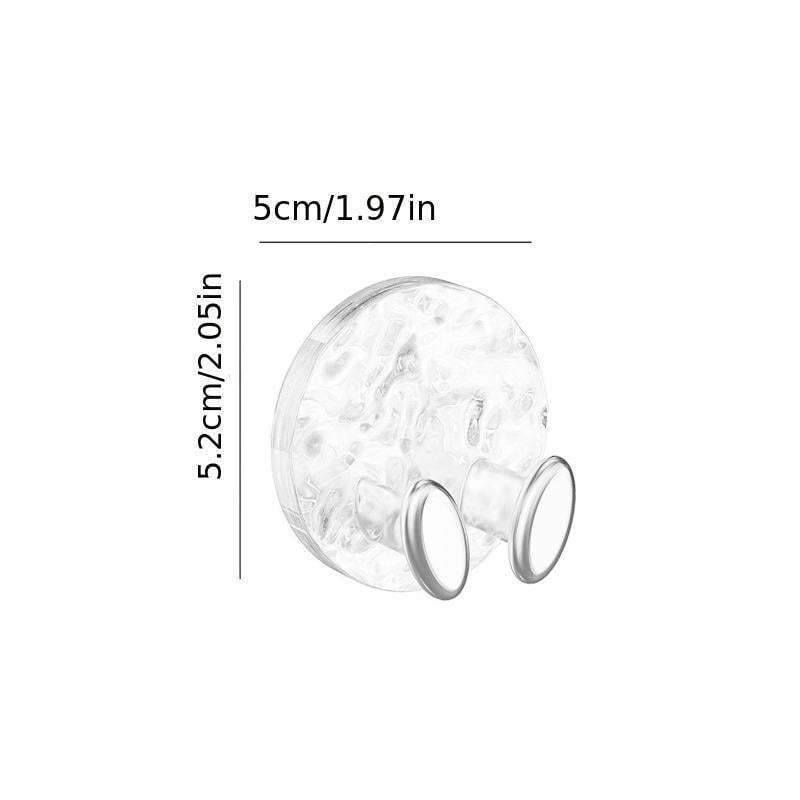 Гачок самоклейний настінний для організації аксесуарів і кабелів Сріблястий з прозорим (3000003763) - фото 11 Гачок самоклейний настінний для організації аксесуарів і кабелів Сріблястий з прозорим (3000003763) - фото 11