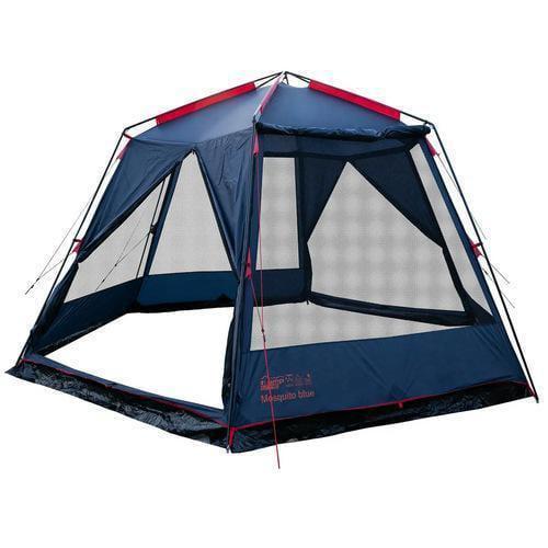 Туристическая беседка-палатка Tramp Lite Mosquito 4,3х3,7х2,25 м Синий - фото 4