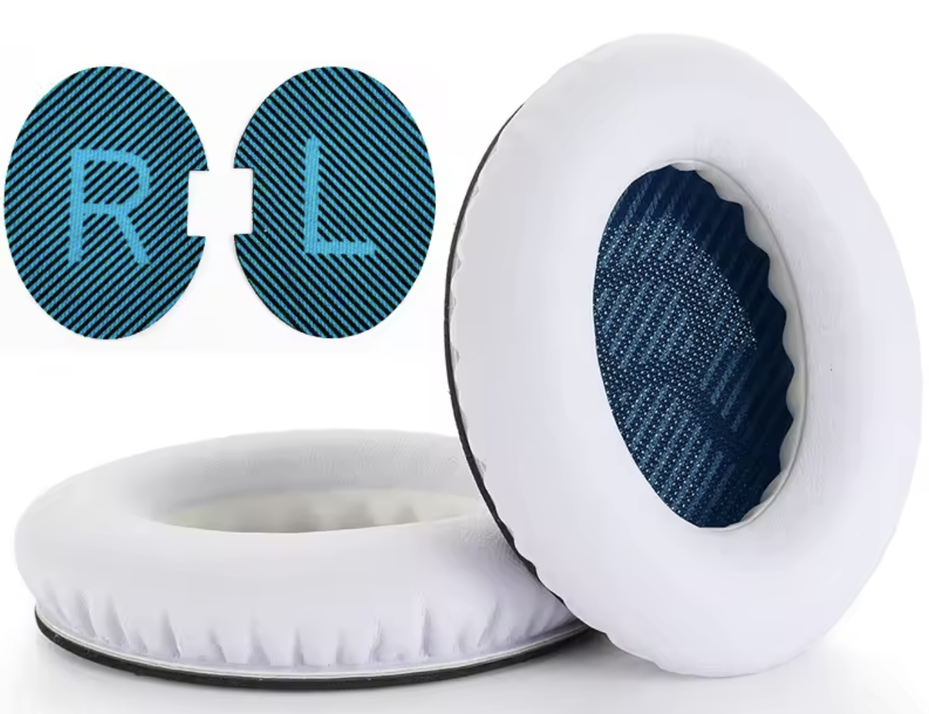 Амбушури Bose Quietcomfort AE2/QC2/QC15/QC25/QC35/QC45 Білий (30155596) - фото 2