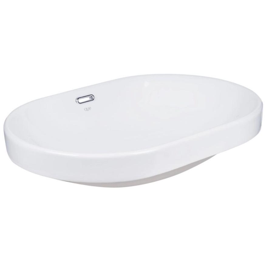 Умывальник врезной Q-tap Leo QT11114028WN47292 610x400x195 мм Белый (235879) Умывальник врезной Q-tap Leo QT11114028WN47292 610x400x195 мм Белый (235879)