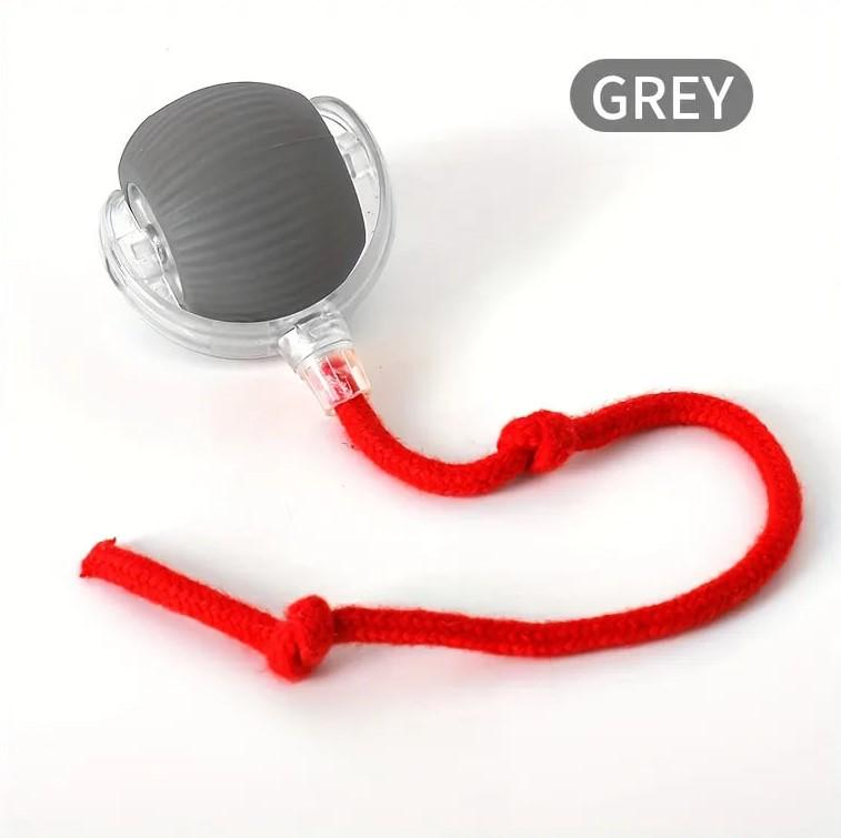 Игрушка интерактивная для кота автоматически вращающийся мячик USB кабель Серый (10309) - фото 3 Игрушка интерактивная для кота автоматически вращающийся мячик USB кабель Серый (10309) - фото 3