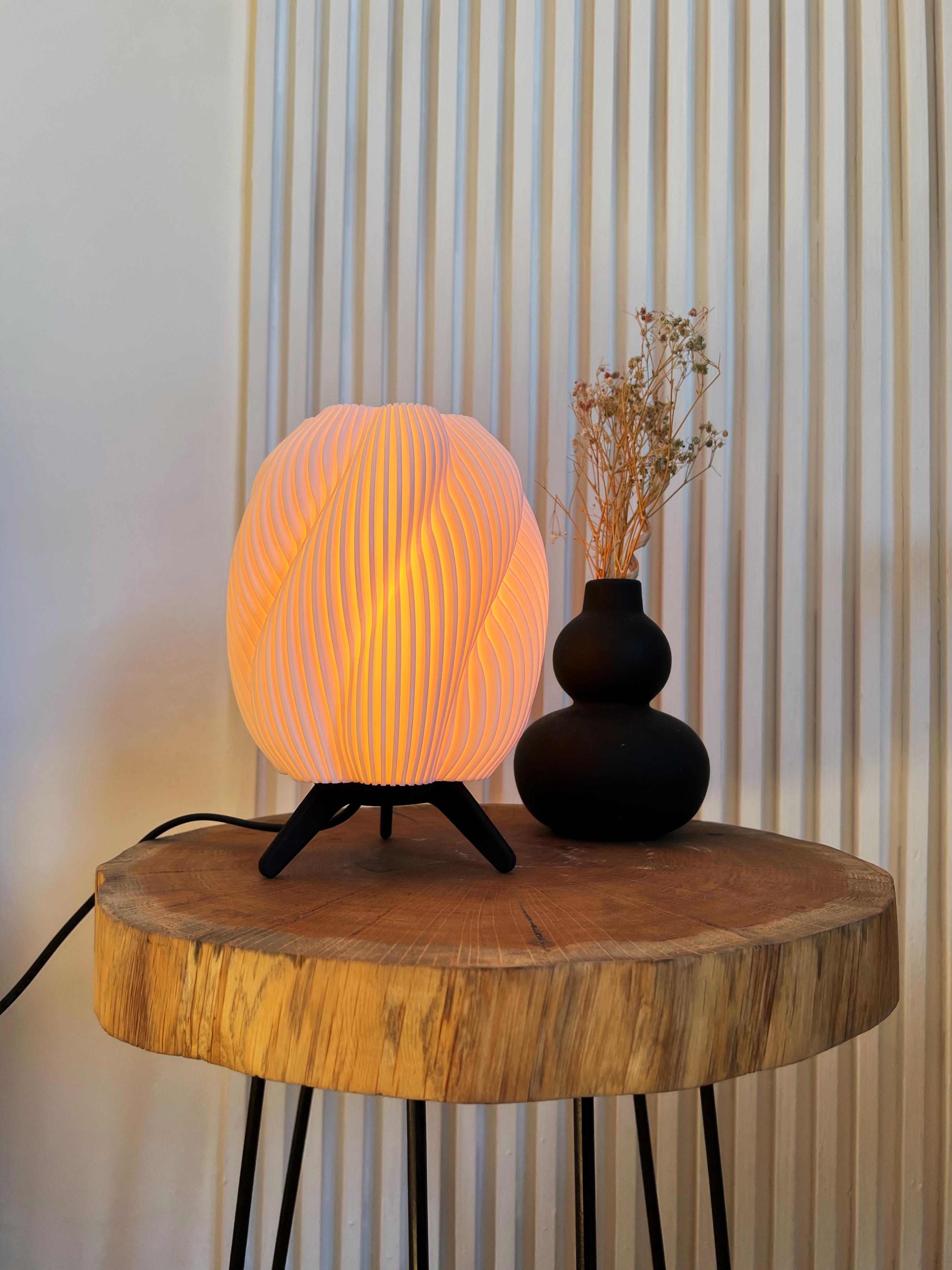 Настільна лампа TEPLO FLOWA L 3,1 Вт Е27 Білий (100101) - фото 9