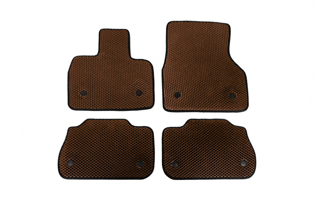 Автоковрики Digital Designs BMW iX I20 2022 4 шт. Коричневый (2455419158)