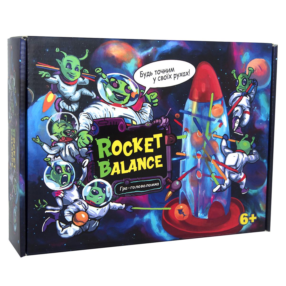 Настільна гра Strateg Rocket Balance українською мовою (407) Настільна гра Strateg Rocket Balance українською мовою (407)