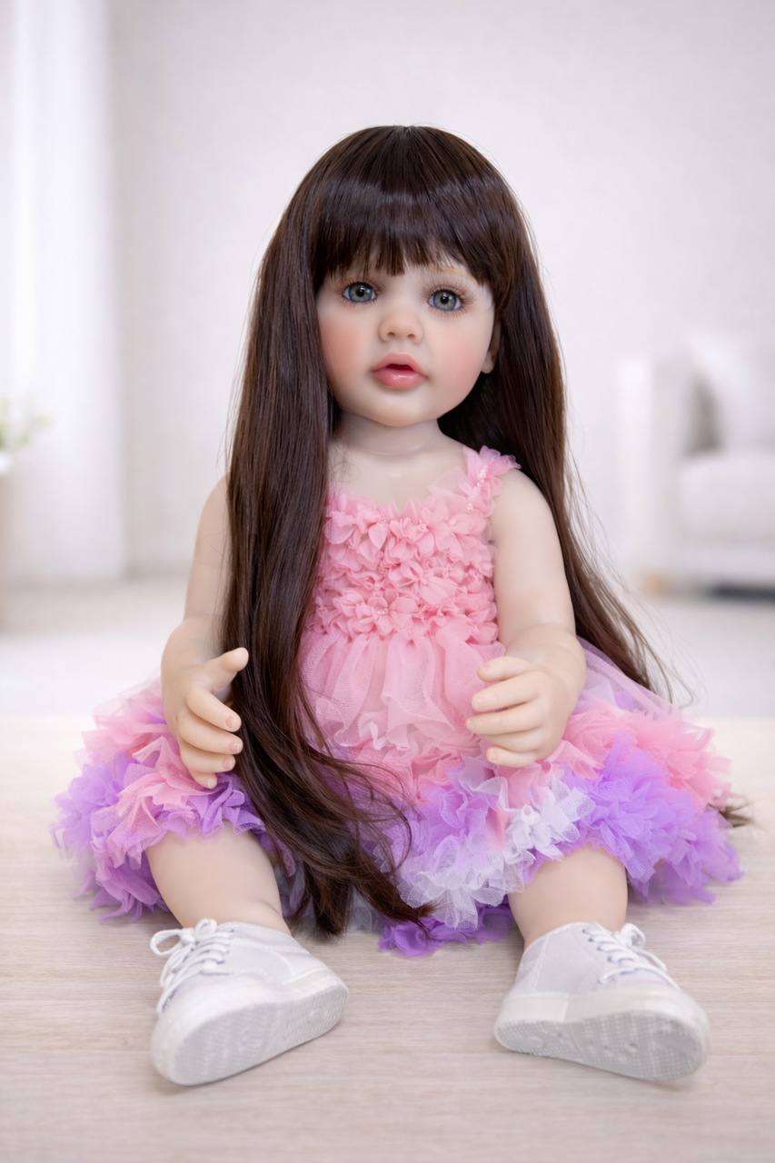 ᐉ Кукла реалистичная Baby Born Doll Reborn силиконовая 55 см