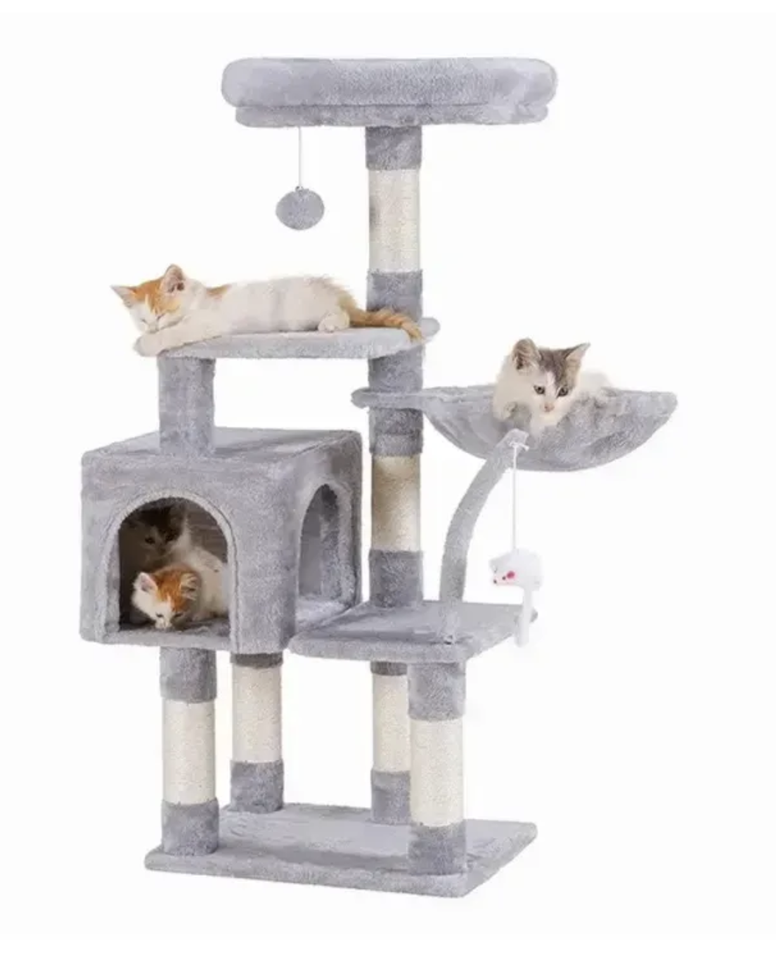 Ігровий комплекс для кота з будиночком і поличками Volso (31840445) Ігровий комплекс для кота з будиночком і поличками Volso (31840445)