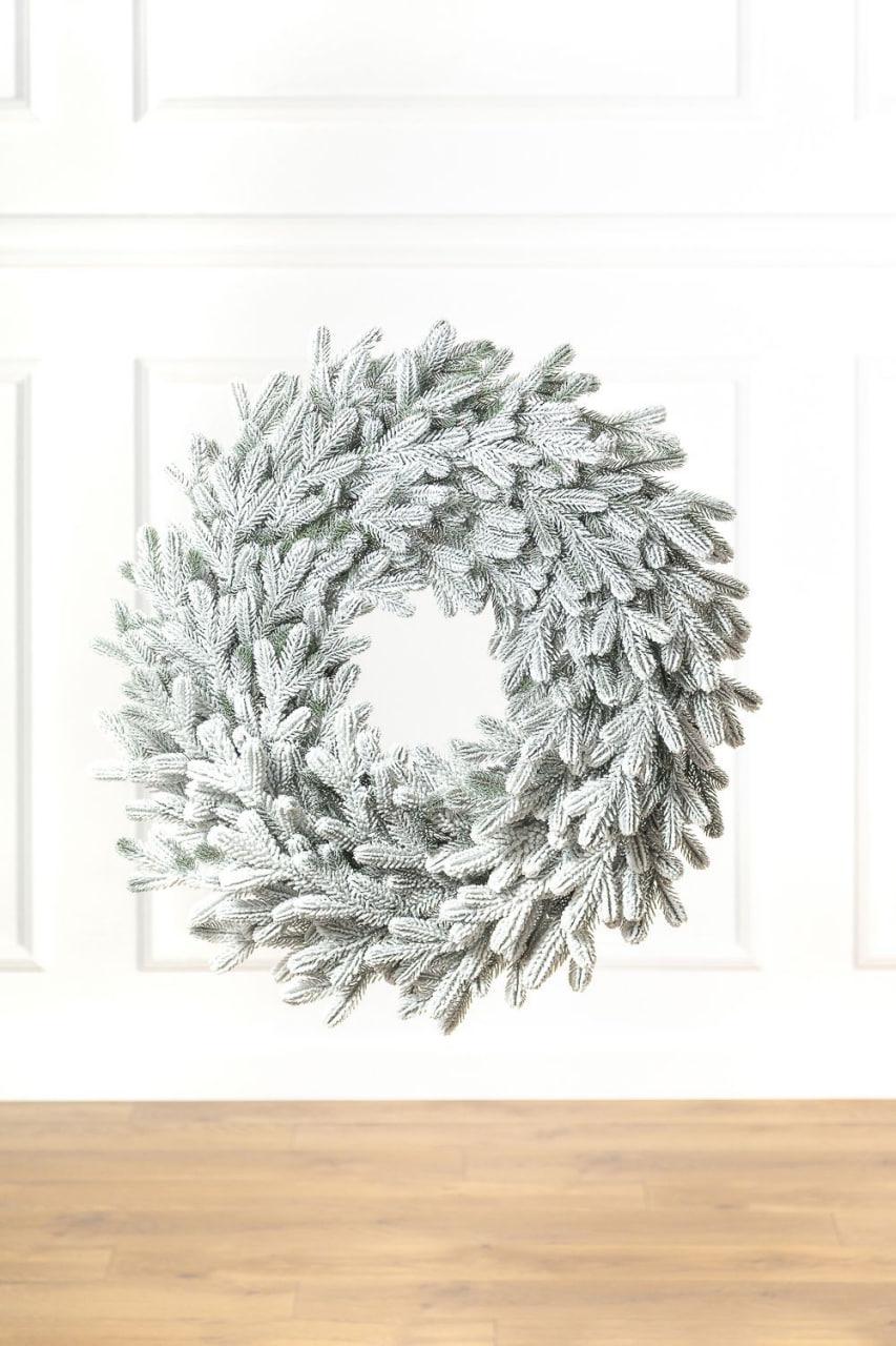 Вінок литий SG Віденський засніжений