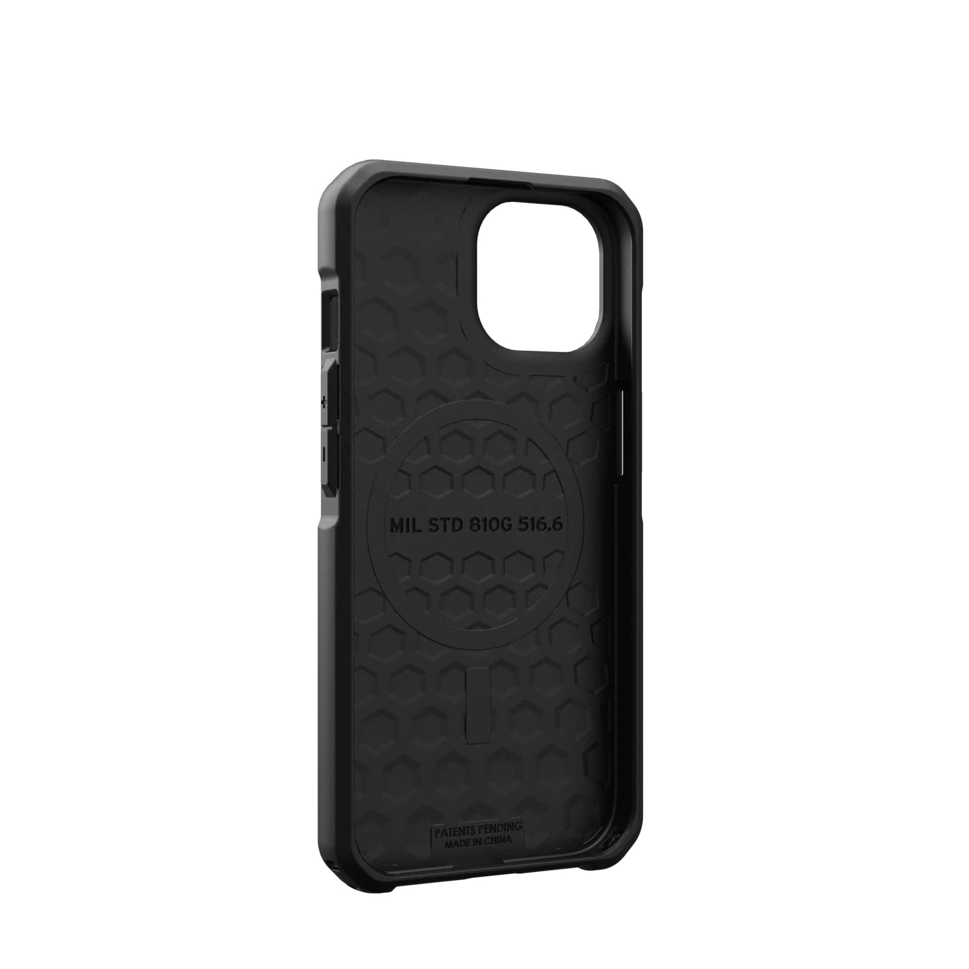 Чехол накладка для телефона UAG Metropolis LT Magsafe Apple iPhone 15 Black - фото 8