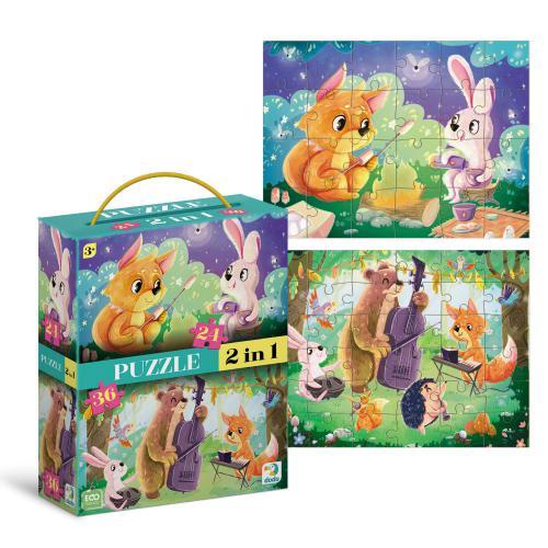 Пазл DoDo Летние вечера 2в1 (300609)