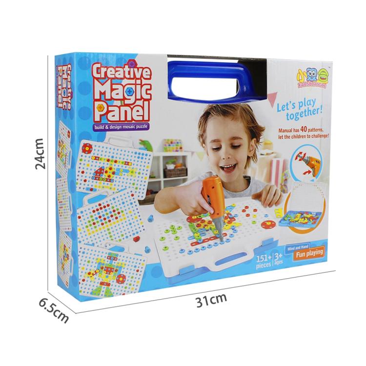 Конструктор Creative Magic Panel с шуруповертом - фото 3