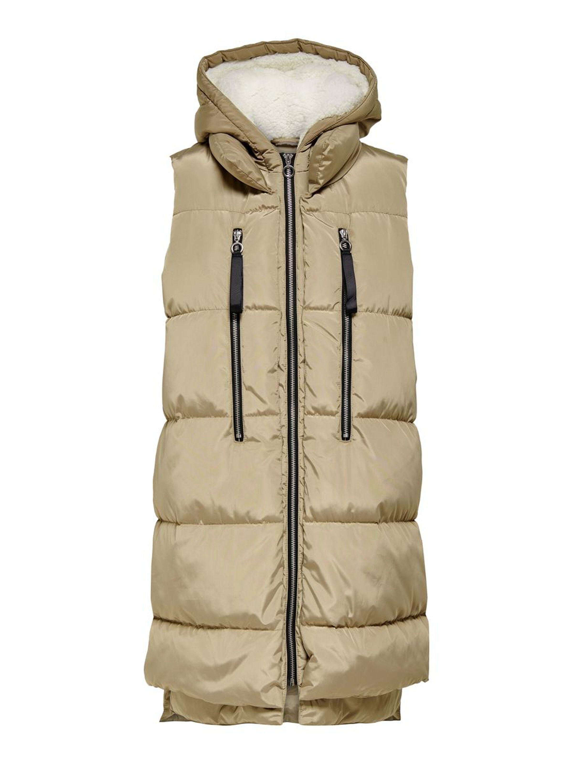 Жилет женский Only 15235033 XL Бежевый