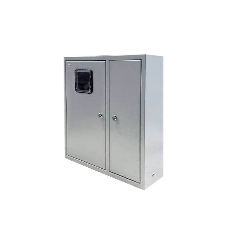 Корпус металлический UEC ЩЕРН-3/30 под 3-ф счетчик 30 модулей 540x490x165 мм навесной (SKM24-N-3-30-31-U)