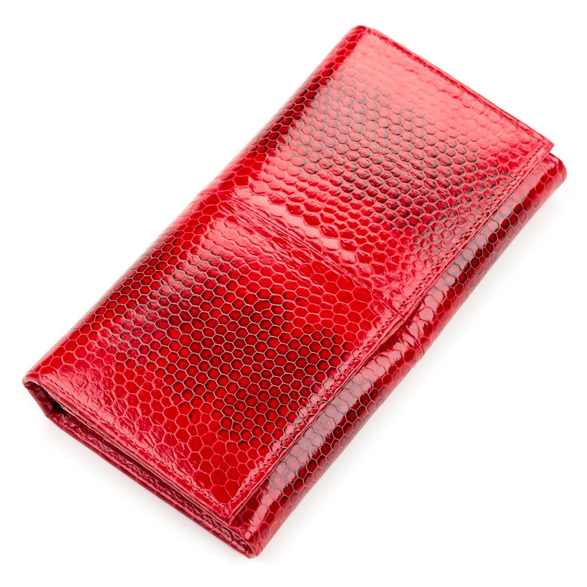 Кошелек женский Sea Snake leather 18153 кожа Красный