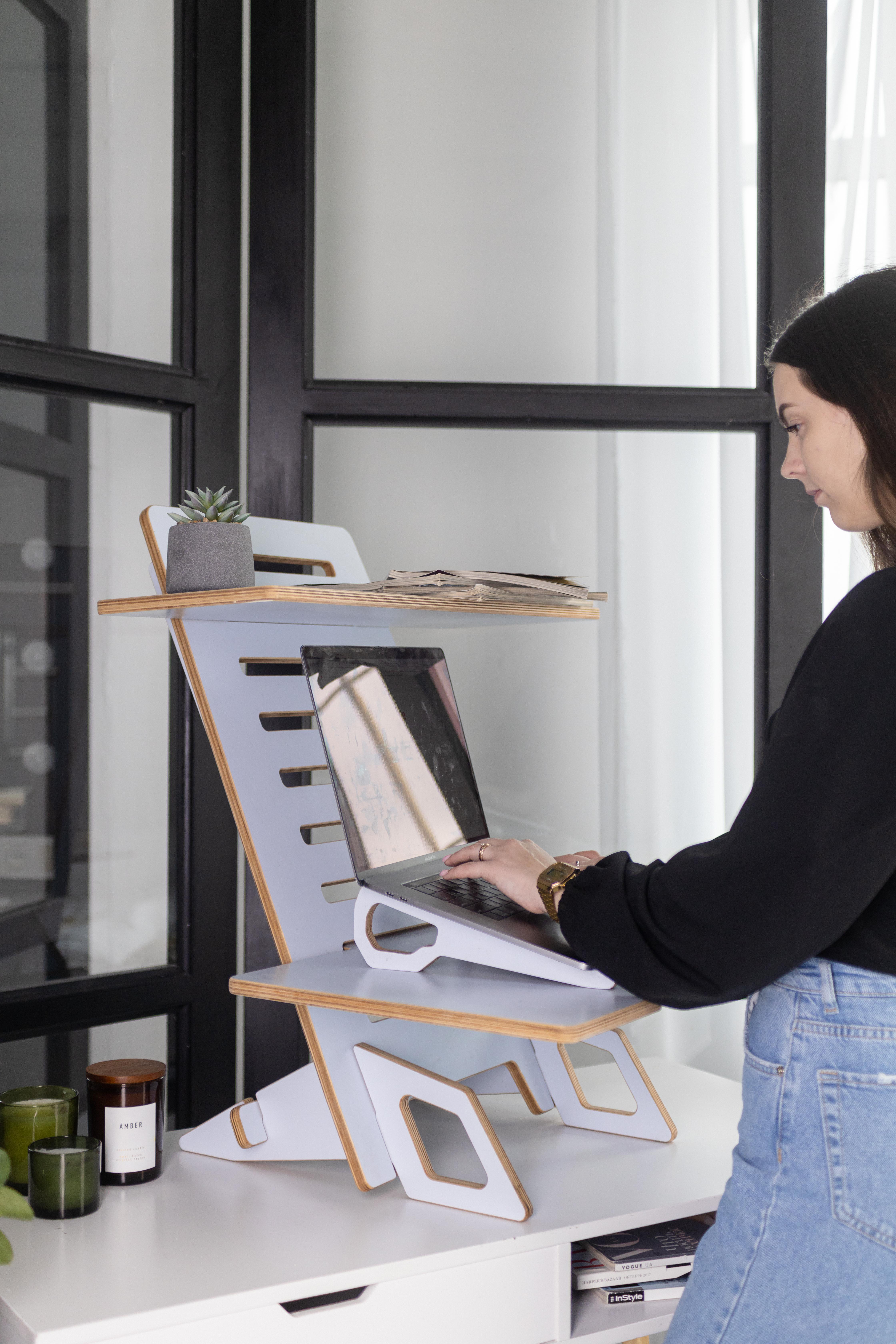 Стіл для ноутбука універсальний Otaman desk Mini desk Блакитний (568649) - фото 4 Стіл для ноутбука універсальний Otaman desk Mini desk Блакитний (568649) - фото 4