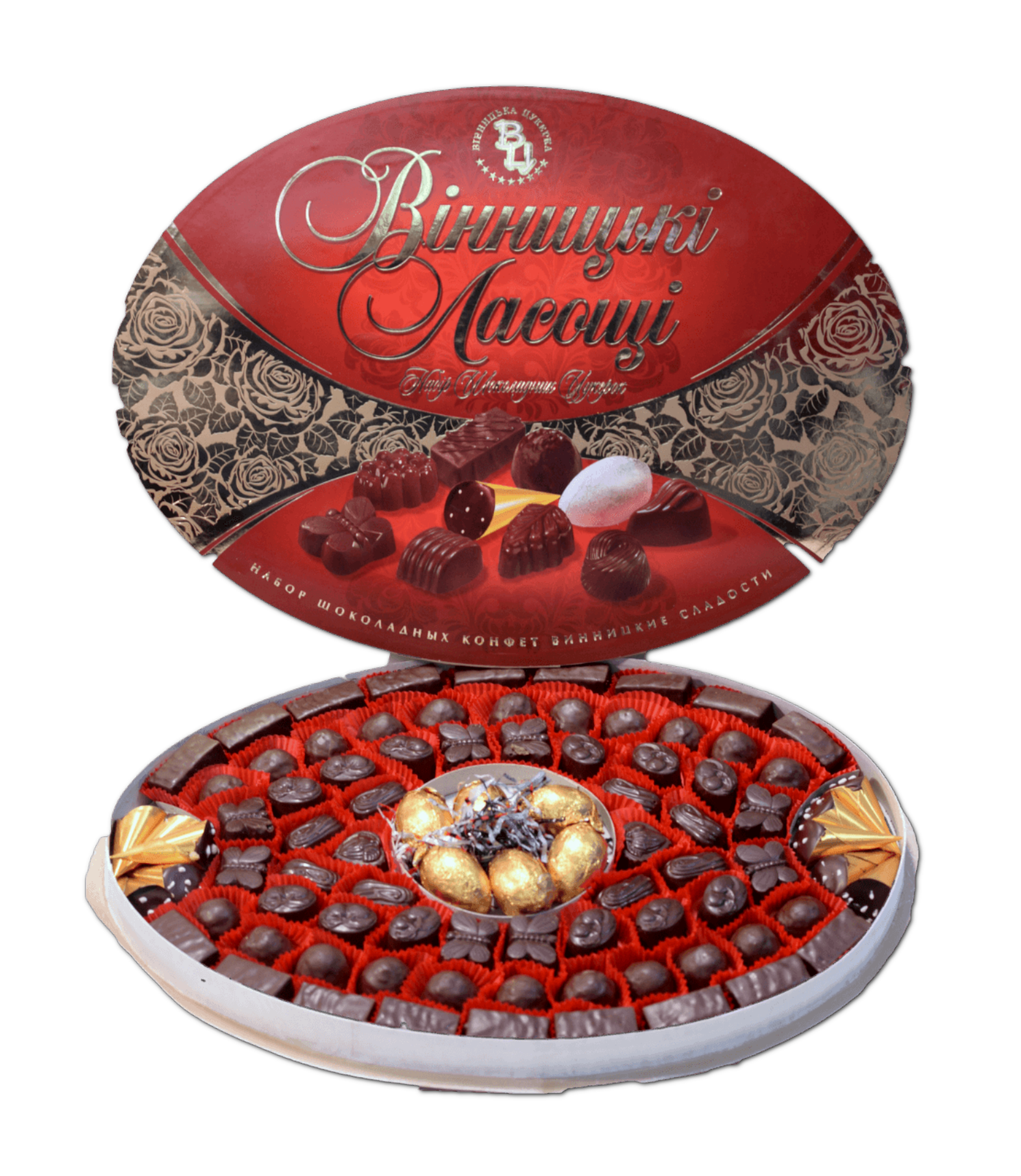 Набор конфет Винницкие лакомства 1200 г (53935) Набор конфет Винницкие лакомства 1200 г (53935)