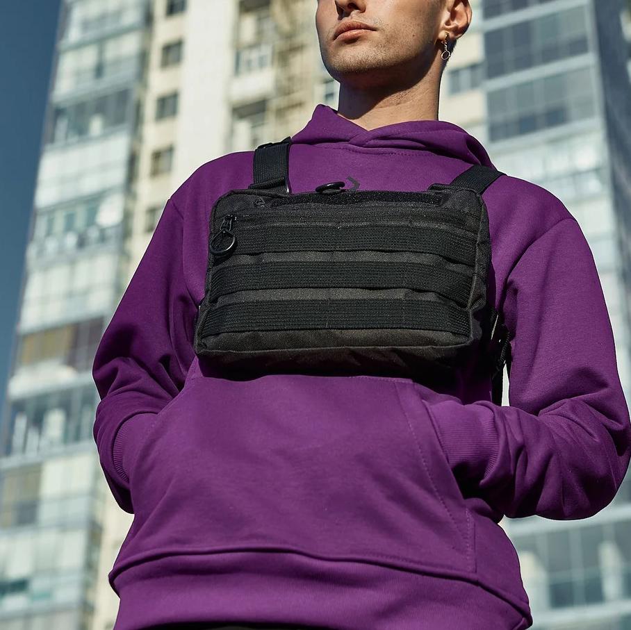 Мужская сумка через плечо нагрудная - фото 14 Мужская сумка через плечо нагрудная - фото 14