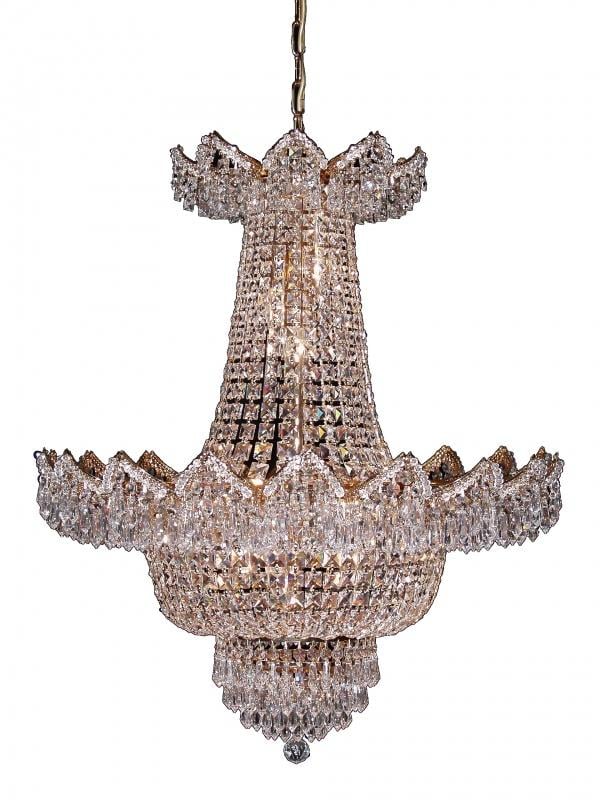 Люстра подвесная хрустальная Brille CR-504L/9G