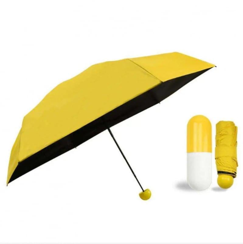 Зонт Capsule капсула-футляр компактный Yellow (tf4086) Зонт Capsule капсула-футляр компактный Yellow (tf4086)