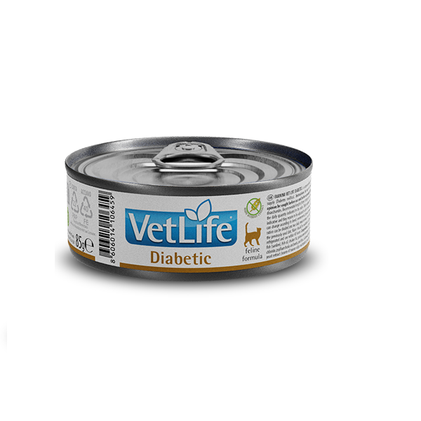 Корм влажный для кошек лечебный Farmina Vet Life Diabetic диетическое питание для контроля уровня глюкозы в крови (2998381556)