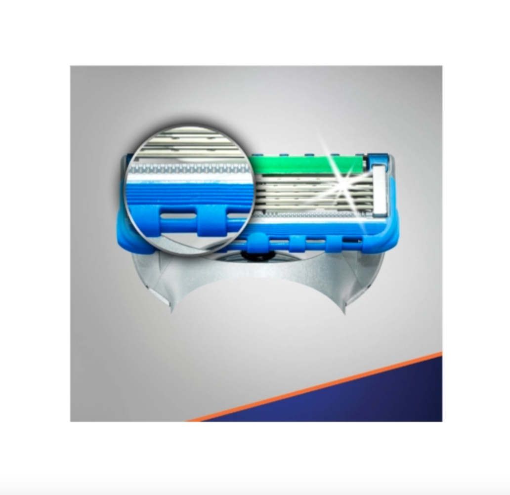 Картриджі змінні для гоління чоловічі Fusion 5 Gillette Fusion5 ProGlide Power 8 шт. - фото 4 Картриджі змінні для гоління чоловічі Fusion 5 Gillette Fusion5 ProGlide Power 8 шт. - фото 4