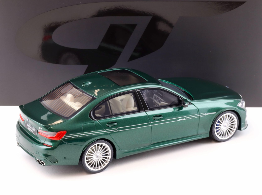 Модель автомобіля 1:18 GT Spirit BMW Alpina B3 Biturbo Green Metallic (GT912) - фото 3