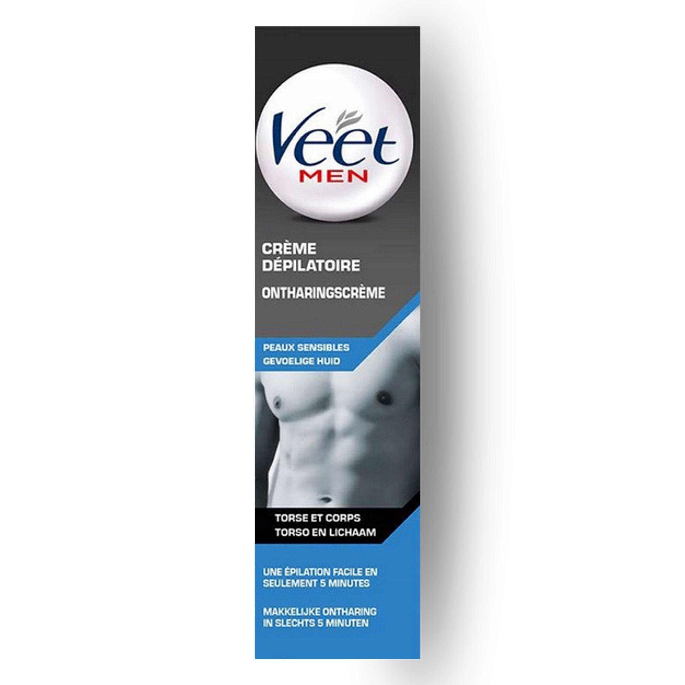 Крем для депіляції чоловічий Veet men Creme Depilatoire для чутливої шкіри 200 мл Крем для депіляції чоловічий Veet men Creme Depilatoire для чутливої шкіри 200 мл
