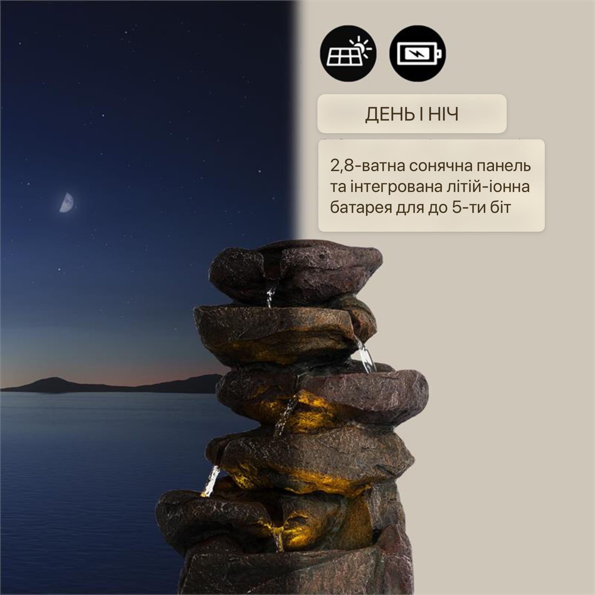 Садовий фонтан Blumfeldt Savona з технологією SunRiver - фото 7 Садовий фонтан Blumfeldt Savona з технологією SunRiver - фото 7