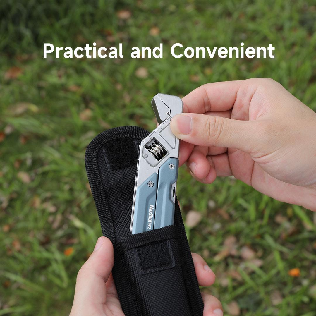 Мультитул гаечный ключ NexTool Light Wrench W2 NE20293 инструмент 8в1 (000953) - фото 3