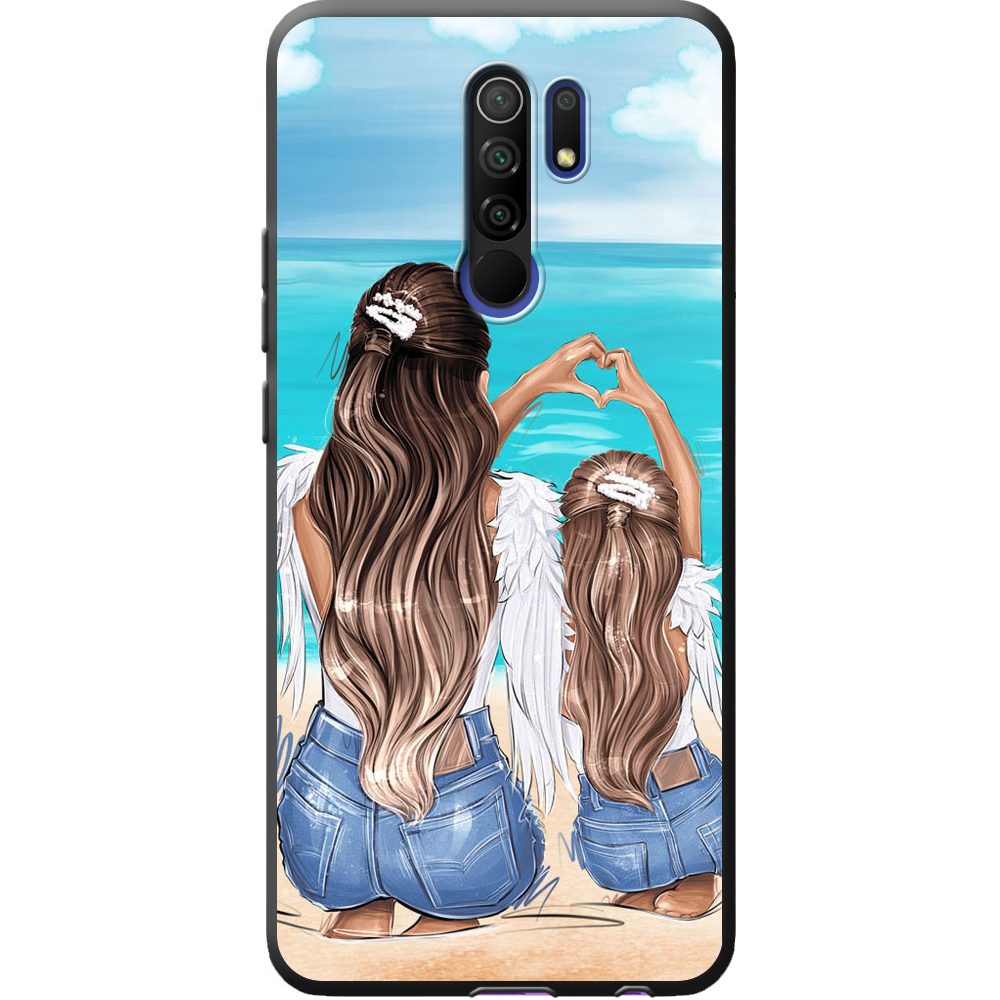 Чехол BoxFace Xiaomi Redmi 9 Family Vacation Черный силикон (40233-up2380-40357)