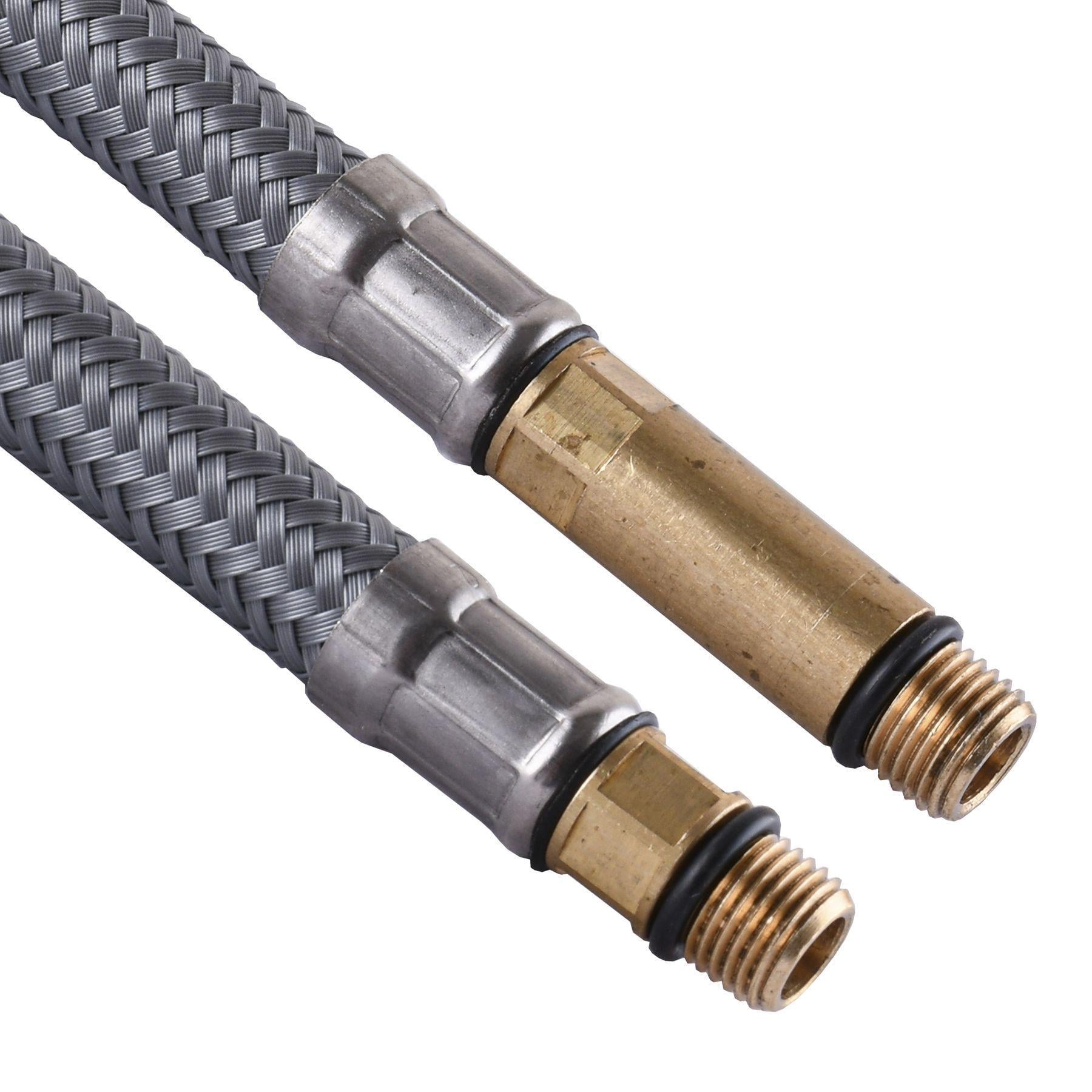 Шланг для смесителя TUCAI М10х3/8″ 0,5 м антикоррозия TAQ GRIF AСB 207414 пара (000018099)