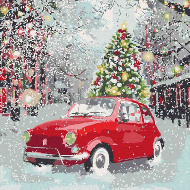 Картина по номерам Идейка Праздничное настроение 40х40 см (KHO3584)