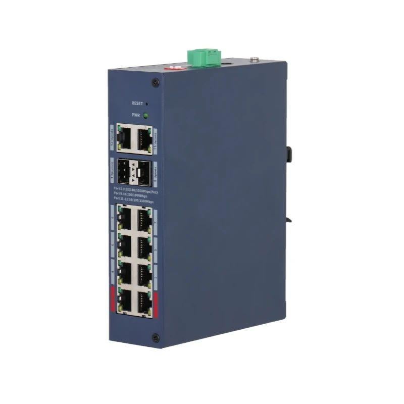 Коммутатор управляемый Dahua DH-CHS4212-8GT-110 PoE 12 портов