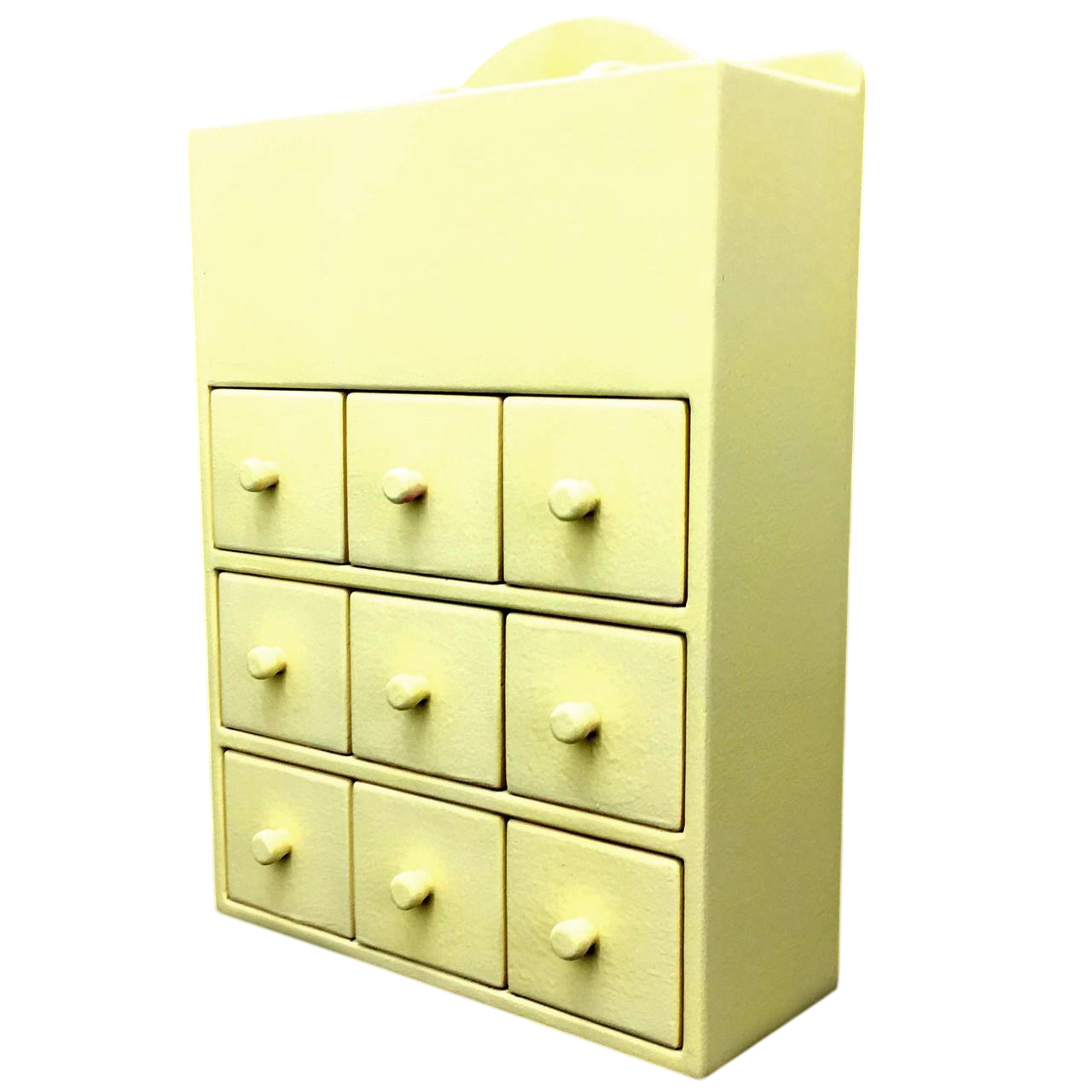 Комод мини из дерева Чункай Лимонад (МНК-008451)