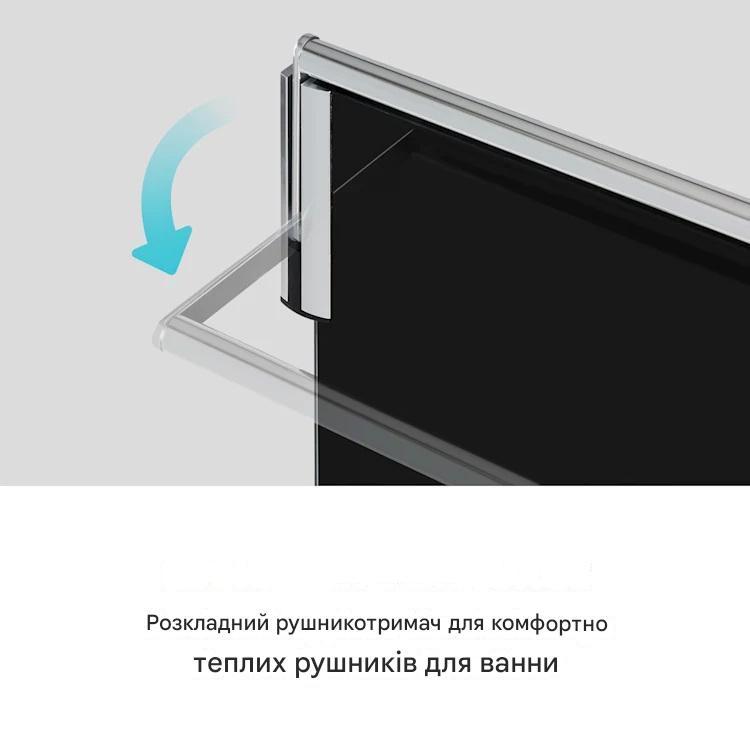 Інфрачервоний обігрівач KLARSTEIN Hot Spot Crystal Spotless Чорний (10035065) - фото 3