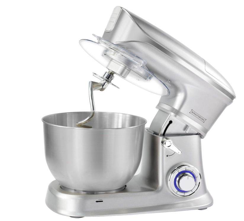 Миксер-тестомис планетарный Royalty Line RL-PKM-1900 7 Silver (16906)