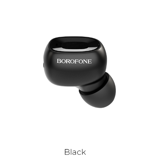 Гарнитура Borofone BC28 Shiny sound MINI Bluetooth беспроводной headset Black (BC28B) - фото 2