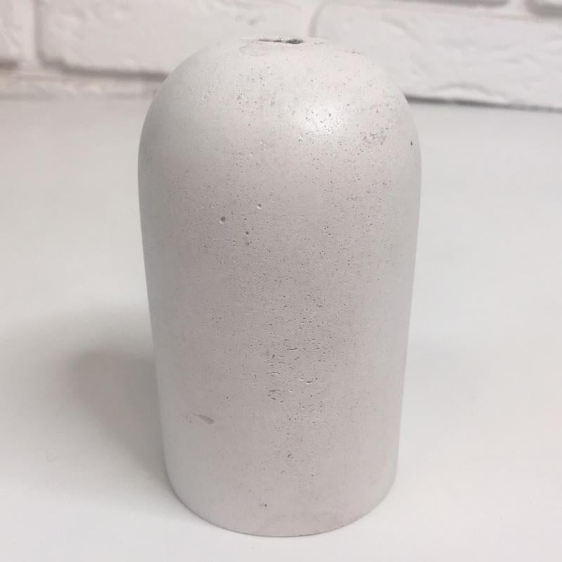 Напатронник Paraboloid бетонный круглый с патроном Белый (19926) - фото 5 Напатронник Paraboloid бетонный круглый с патроном Белый (19926) - фото 5