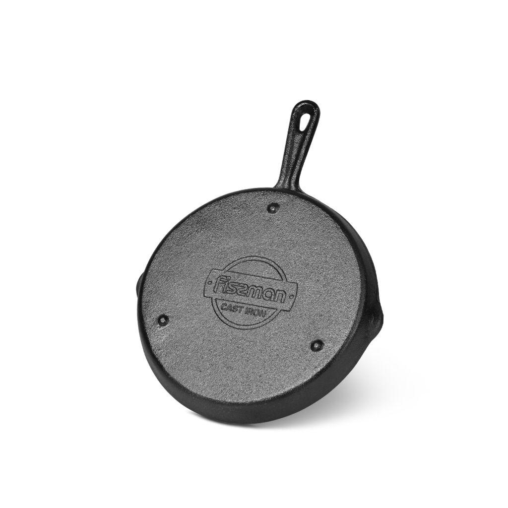 Сковорода для блинов в пицце Fissman 20х2,8 см чугуна (4138) - фото 2