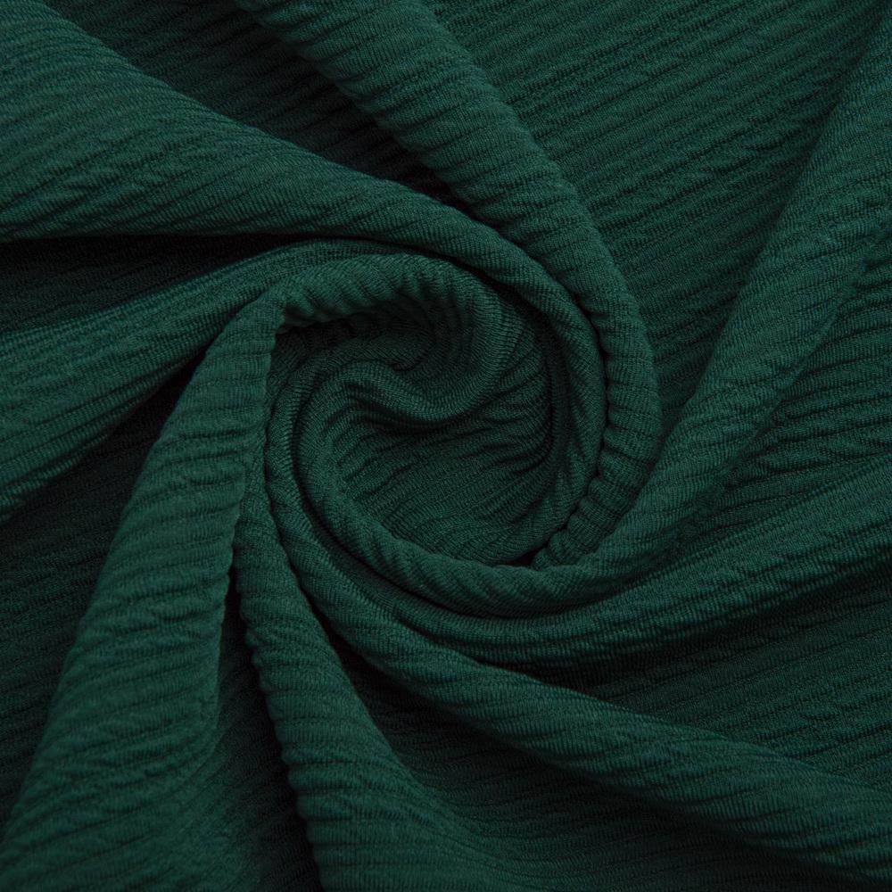 Ткань трикотаж жаккард Арнела смарагд