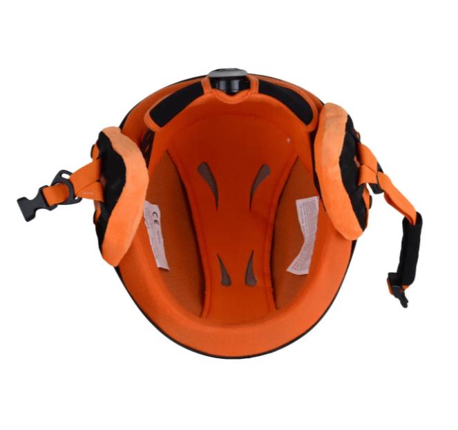 Лижний шолом PROPRO M Чорний/Помаранчевий (ШГ-1005-А22) - фото 4 Лижний шолом PROPRO M Чорний/Помаранчевий (ШГ-1005-А22) - фото 4