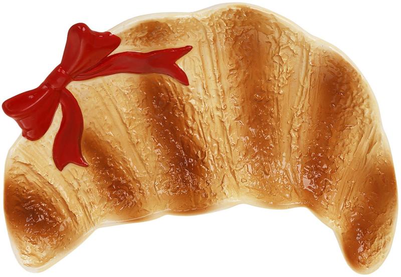 Набор керамических десертных тарелок Croissant 20x15 см 4 шт.