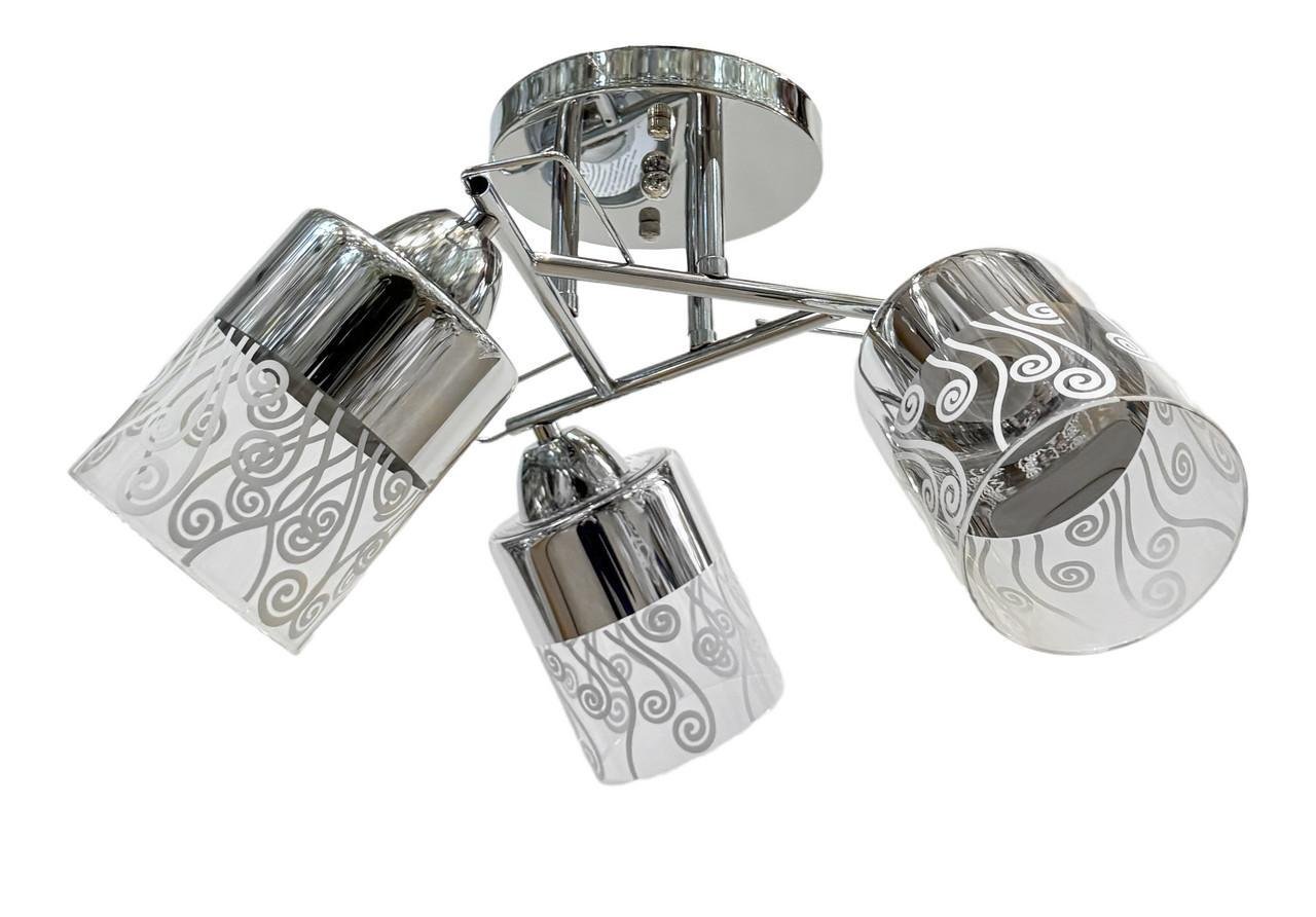 Люстра потолочная на три плафона Svet SH-8101/3A CR Хром