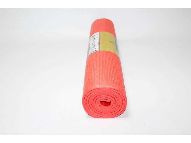 Килим для йоги Yoga Mat 61х180 см 4 мм Помаранчевий