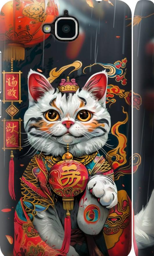 Чехол на Huawei Enjoy 5 China Cat v2 (6135m-475-42517)
