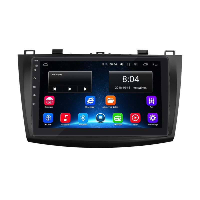 Магнитола штатная Lesko для Mazda 3 II BL Restyling 2011-2013 9" 2/32Gb/Wi-Fi GPS Optima Магнитола штатная Lesko для Mazda 3 II BL Restyling 2011-2013 9" 2/32Gb/Wi-Fi GPS Optima