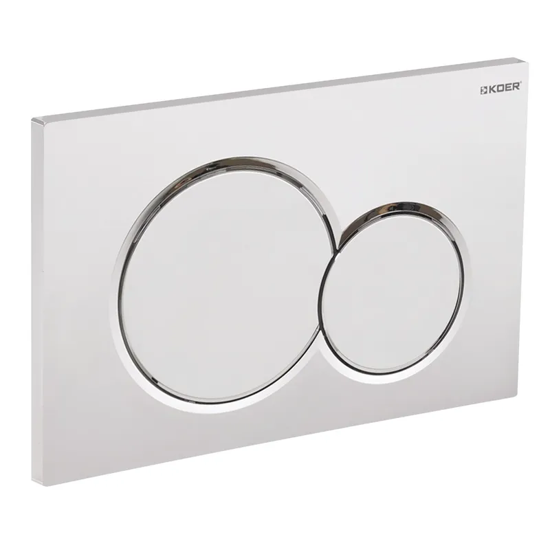 Панель смыва KOER KT-0601-01 пластиковая кнопка круглая (KR5174)